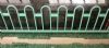 simple design metal lawn fence